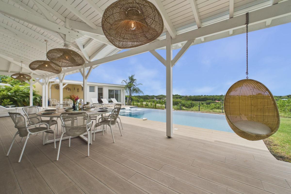 7.Location villa avec piscine vue mer Saint François Guadeloupe